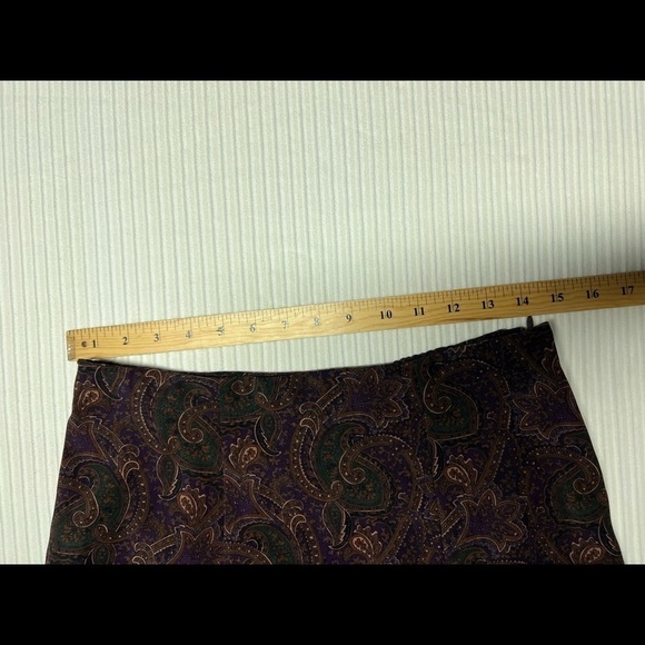 Elementz skirt petite small midi length velvety corduroy feel fall boot style - Picture 2 of 4